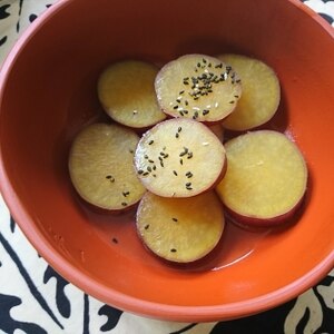 さつま芋の醤油煮